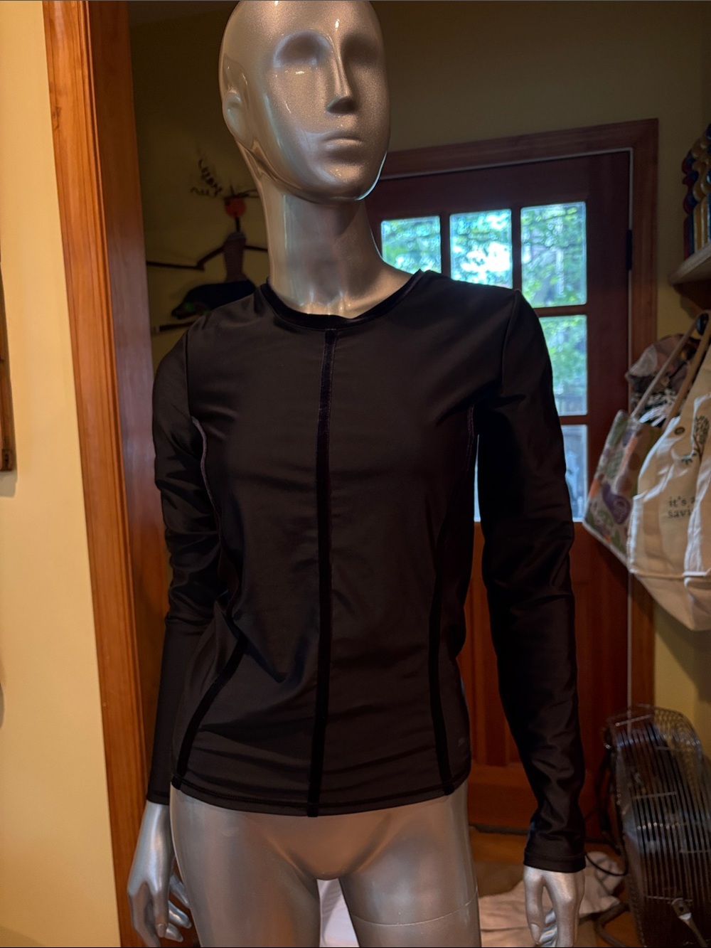 Puma dry Cell Black Long-Sleeve Women’s Athletic Top